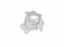 Accessory roh ocelový kulatý 64mm, 3 ramenný