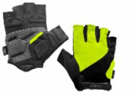 Spokey EXPERT Pánské cyklistické rukavice, žluto-černé, vel. XL