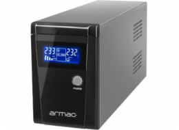 ARMAC UPS OFFICE 650E LCD 2 FRENCH OUTLETS 230V METAL CASE