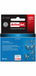 ActiveJet inkoust Epson T1302 Cyan  new, 18 ml     AE-1302N