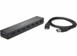 KENSINGTON UH7000C USB 3.0 7-Port Hub mit Ladefunktion, USB-Hub K39123eu
