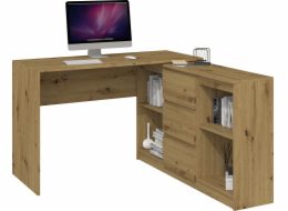 Topeshop PLUS 2D3S ART. computer desk Oak colour