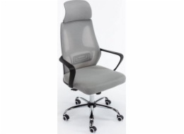 Topeshop FOTEL NIGEL SZARY office/computer chair Padded seat Mesh backrest