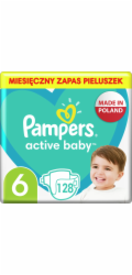 Plenky Pampers AB 6 128 ks.