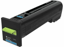 Lexmark - Extra vysoká výtěžnost - azurová - originální - kazeta s barvivem LCCP, Lexmark Corporate - pro Lexmark CX825de, CX825dte, CX825dtfe, CX860de, CX860dte, CX860dtfe