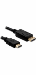 DeLOCK adaptérový kabel DisplayPort samec > HDMI samec
