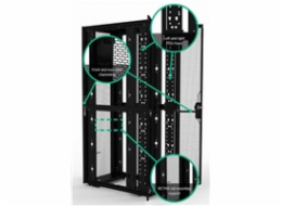 HPE 42U 800mmx1075mm G2 Enterprise Pallet Rack (Side panels and baying kit must be purchased separately)