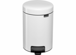 Brabantia Newicon pedálový odpadkový koš 3,0 L bílý