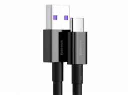 Baseus CATYS-01 Baseus Superior Series rychlonabíjecí kabel USB/USB-C 66W 1m černá
