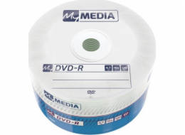 1x50 MyMedia DVD-R 4,7GB 16x Speed matt silver Wrap