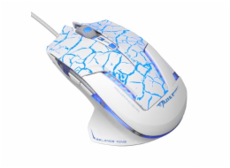 E-Blue Myš Mazer Pro,2500DPI,bílo-modrá