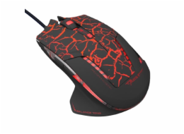 E-Blue Myš Mazer Pro,černo-červená,herní