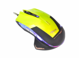 E-Blue Myš Mazer R, 2400DPI,zelená,herní