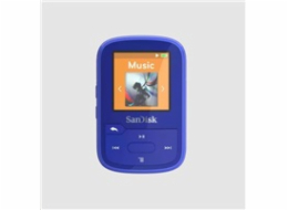 SanDisk Clip Sport Plus MP3 Player 32GB, Blue