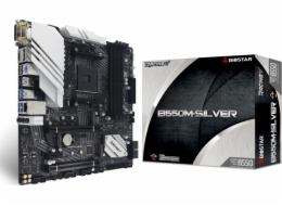 Biostar AMD B550, Socket AM4, B550, uATX, DDR4, GbE LAN