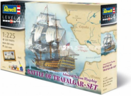 Revell Gift-Set loď 05767 Battle of Trafalgar 1:225