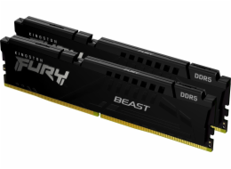 Paměť Kingston Fury KINGSTON 32GB 5200MHz DDR5 CL40 DIMM Sada 2 kusů FURY Beast Black