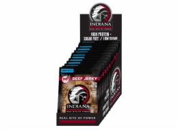 INDIANA Jerky hovězí Less Salt 375g - display