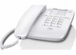 Gigaset DA310 Bílý Stolní telefon