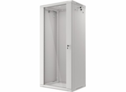 Závěsná skříň Lanberg 19, 27U, 600x450, šedá (FLAT PACK) (WF01-6427-10S)