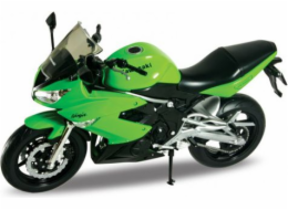 Welly Motocykl Kawasaki Ninja 650R 1:10 zelený