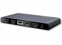 TECHLY Rozdzielacz-splitter AV HDMI 2.0 1/4 Ultra HD 4Kx2K 3D 023981