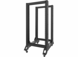 Lanberg otevřená racková skříň 19&#39;&#39; 22U 600x800mm černá (OR01-6822-B)