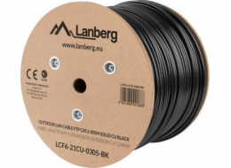 Lanberg 305.0m drát outdoor LCF6-21CU-0305-BK