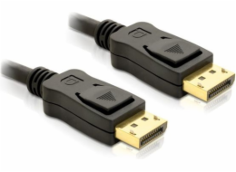 DeLOCK 82425 Kabel DisplayPort DisplayPort Stecker auf DisplayPort Stecker 5m černá