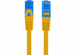 Lanberg PATCHCORD CAT.6A S/FTP LSZH CCA 2M ORANŽOVÁ VLOČKA PROŠLA LANBERG