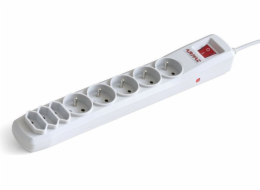 ARMAC SURGE PROTECTOR R8 5M 5X FRENCH OUTLETS 3X GERMAN SCHUKO OUTLETS GREY
