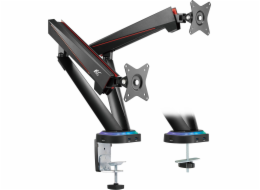 Gaming bracket for 2 LCD monitors NanoRS  17-32   2x 8kg (max 16kg)  vesa 75x75 and 100x100  RS887