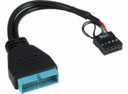 USB 2.0 Adapter, 19Pin Stecker > 9Pin Buchse