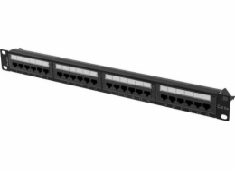 Lanberg PPUA-1024-B patch panel 1U