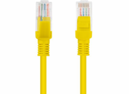 Lanberg Patchcord, Cat6, neočekávané, 1,5 m, žlutá (PCU6-10CC-0150-y)