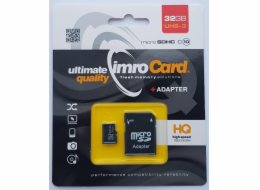 IMRO MICROSD10/32G UHS-3 ADP memory card 32 GB MicroSDHC Class 10 UHS-III