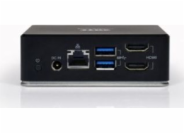 PORT dokovací stanice 8v1 USB-C, USB-A, dual video, HDMI, Ethernet, audio, USB 3.0