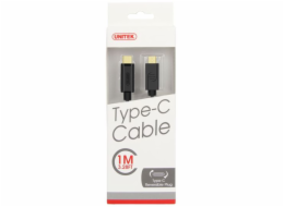 USB TYP-C TO microUSB 2.0 kabel; 1 m; Y-C473BK