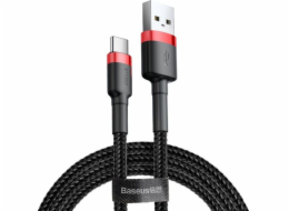 Baseus Cafule USB kabel 2 m USB A USB C Černá, Červená