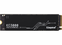 Kingston SSD 512GB KC3000 M.2 2280 NVMe™ PCIe Gen 4 (R 7000MB/s; W 3900MB/s)