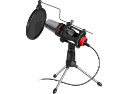 Mikrofon na stojanu, drátový, 3,5 mm FORTE GMC 300