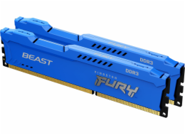 KINGSTON Fury Beast Blue 8GB/DDR3/1600/CL10