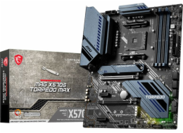 MSI MAG X570S TORPEDO MAX / X570 / AM4 / 4x DDR4 DIMM / 2x M.2 / HDMI / USB-C / ATX
