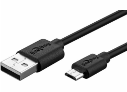 USB 2.0 Kabel, USB-A Stecker > Micro-USB Stecker