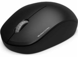 PORT CONNECT Wireless COLLECTION, bezdrátová myš, USB-A a USB-C dongle, 2.4Ghz, 1600DPI, černá