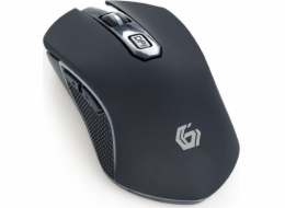 Gembird Myš MUSGW-6BL-01, herní, bezdrátová, RGB LED, 3200DPI, USB
