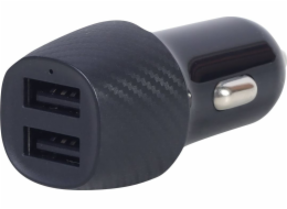 Gembird TA-U2C48A-CAR-01 mobile device charger Black Auto