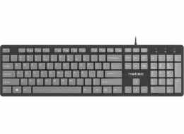 Klávesnice Natec NATEC Klávesnice Discus 2 slim Black