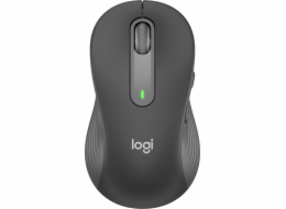 Logitech myš Signature M650 Large/optická/bezdrátová/400-2000dpi/5 tlačítek/logitech bolt/grafitová/pro leváky