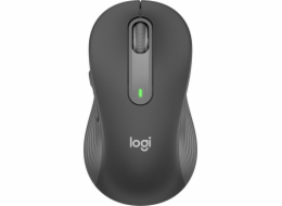 Logitech myš Signature M650 Large/optická/bezdrátová/400-2000dpi/5 tlačítek/logitech bolt/grafitová